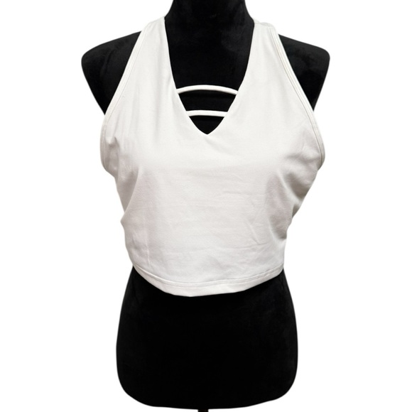 ZYIA Tops - Zyia Active White Grid Tank Size XXXL.